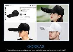 Enlace a Llegan las gorras con visera XXL