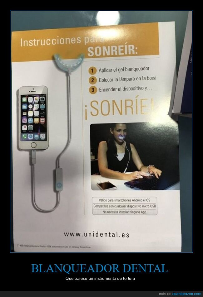blanqueamiento dental,móvil,sonreír,wtf