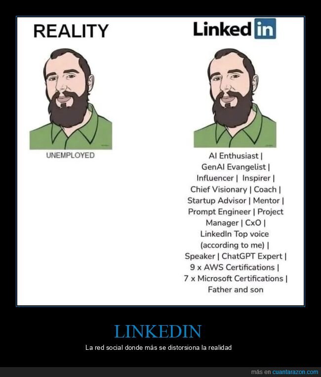 linkedin,realidad