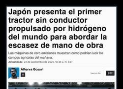 Enlace a Llegan los tractores autónomos