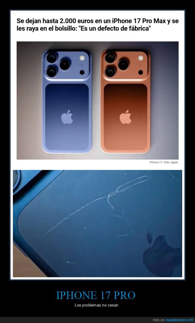 iphone 17,defecto