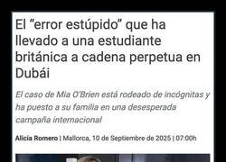 Enlace a Encarcelada en Dubái