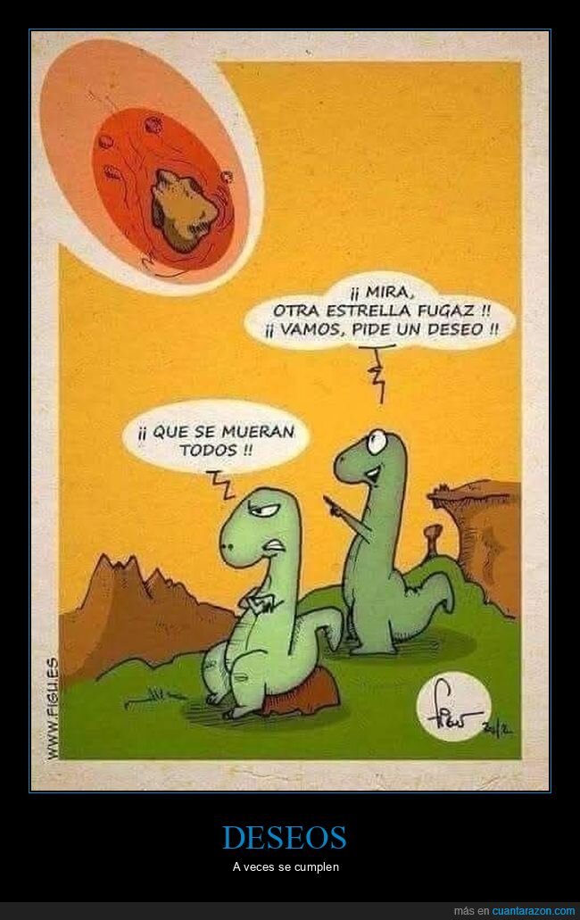 estrella fugaz,deseo,dinosaurios,meteorito