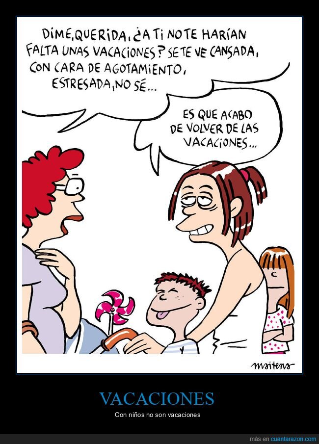 vacaciones,hijos