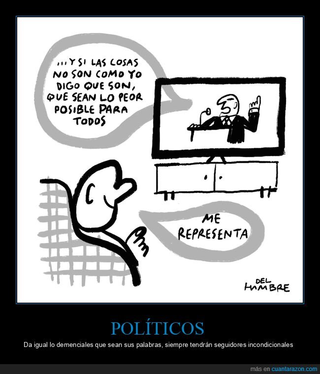 políticos,representar