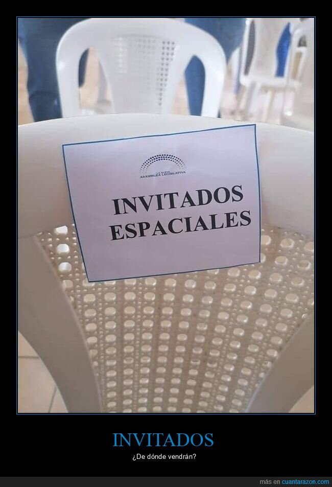 invitados,espaciales,cartel,silla