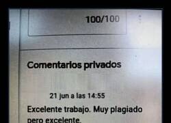 Enlace a Profesor impresionado