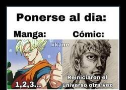 Enlace a Manga VS Cómic