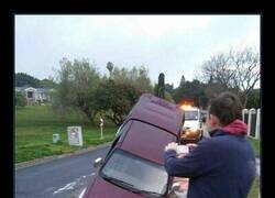 Enlace a Carretera en mal estado
