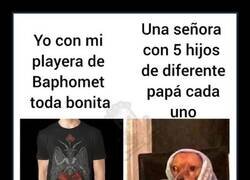 Enlace a Señora indignada