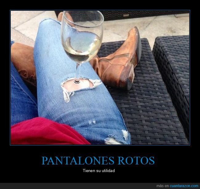 pantalones,rotos,copa