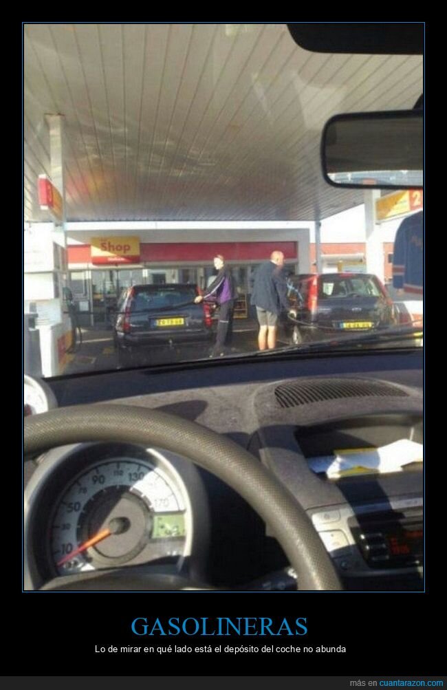 gasolinera,coches,fails