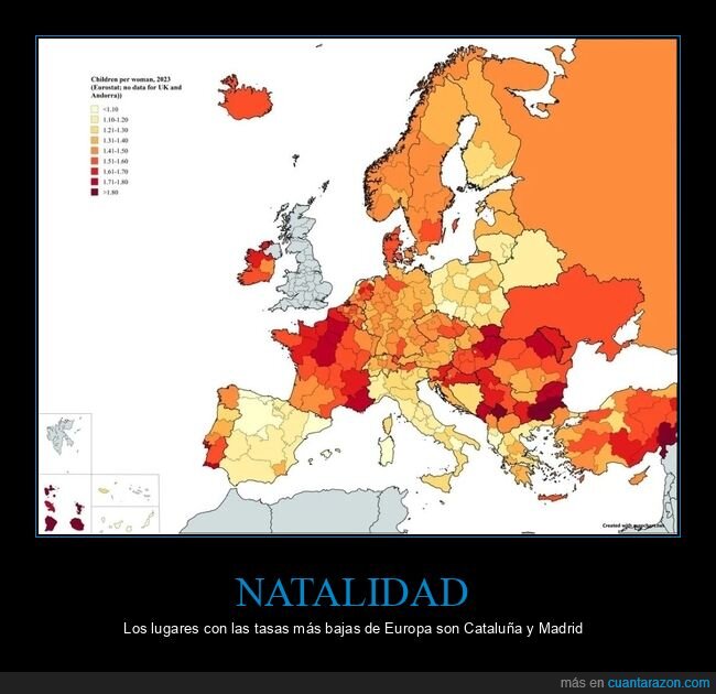 natalidad,europa,mapas