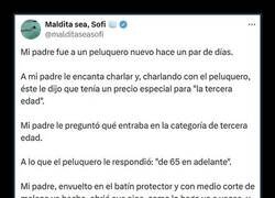 Enlace a Saliendo contento del peluquero