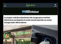Enlace a Mercadona superando a Tesla en su propio juego