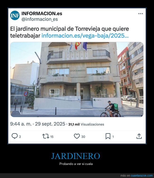 jardinero,teletrabajar