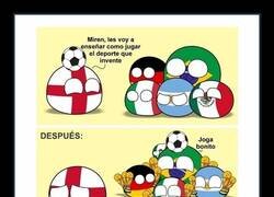 Enlace a Inglaterra y el fútbol