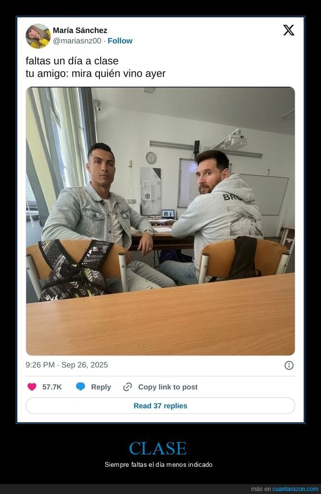 clase,faltar,cristiano ronaldo,messi