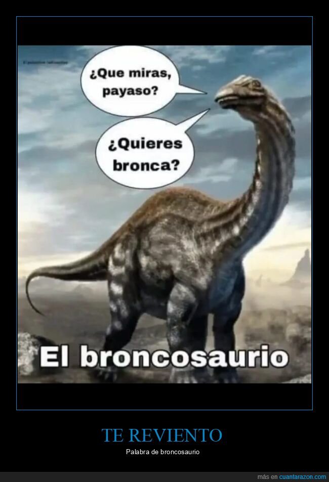 broncosaurio,dinosaurio