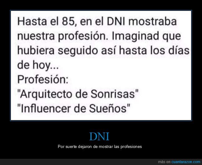 dni,profesión
