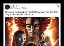 Enlace a El póster de la nueva de Avatar se ajusta al formato genérico