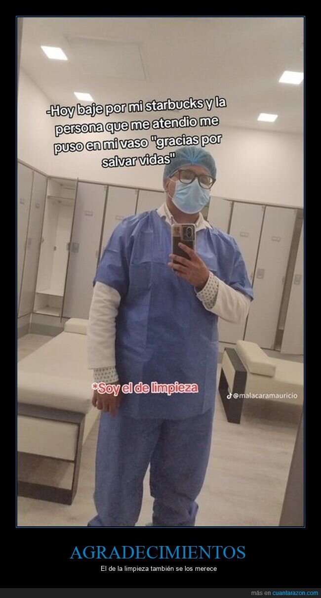 limpieza,agradecer