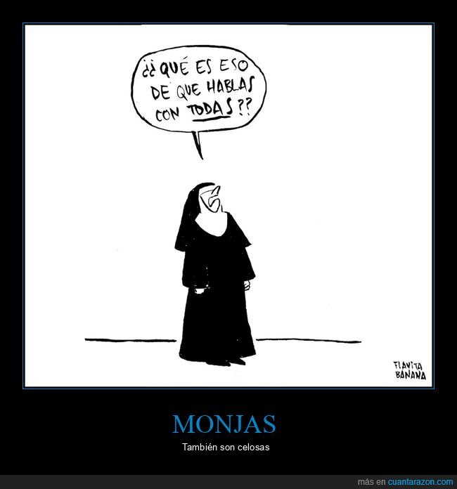 monja,dios,hablar