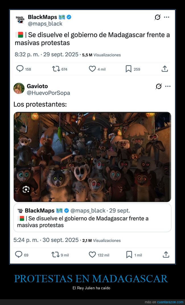 gobierno,madagascar,protestas