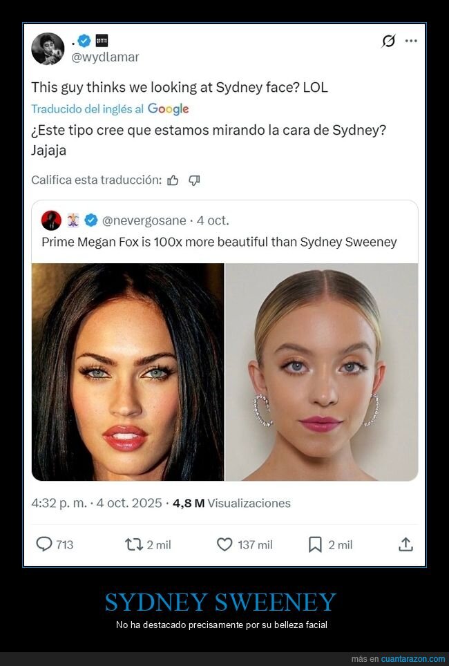 sydney sweeney,megan fox