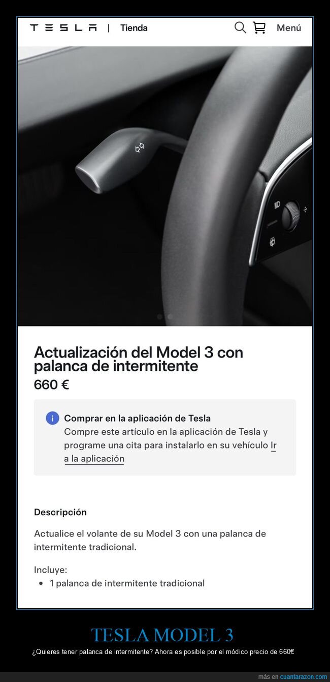 tesla,intermitente