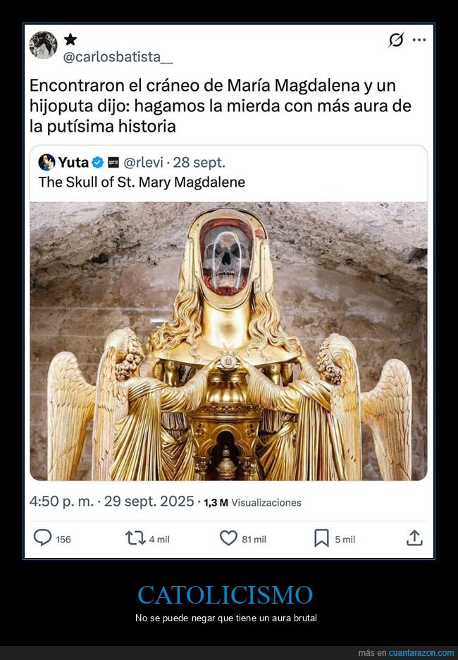 aura,cráneo,maría magdalena