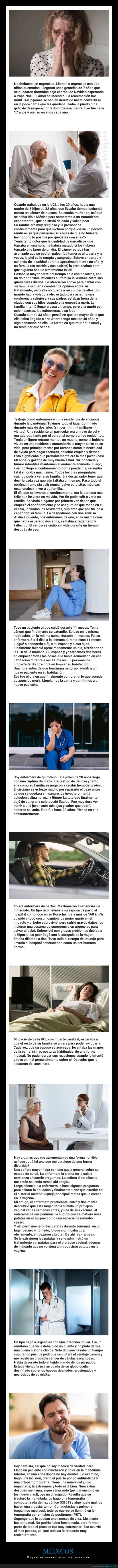 médicos,casos horribles