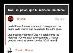 Enlace a Soltero exigente