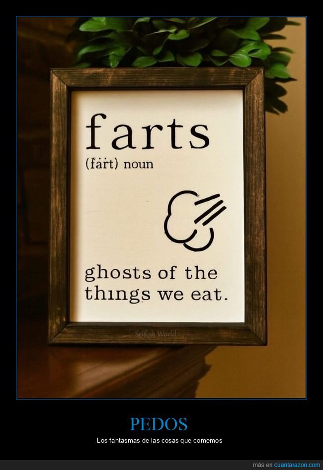 pedos,fantasmas,comida