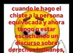 Enlace a Chiste mal recibido