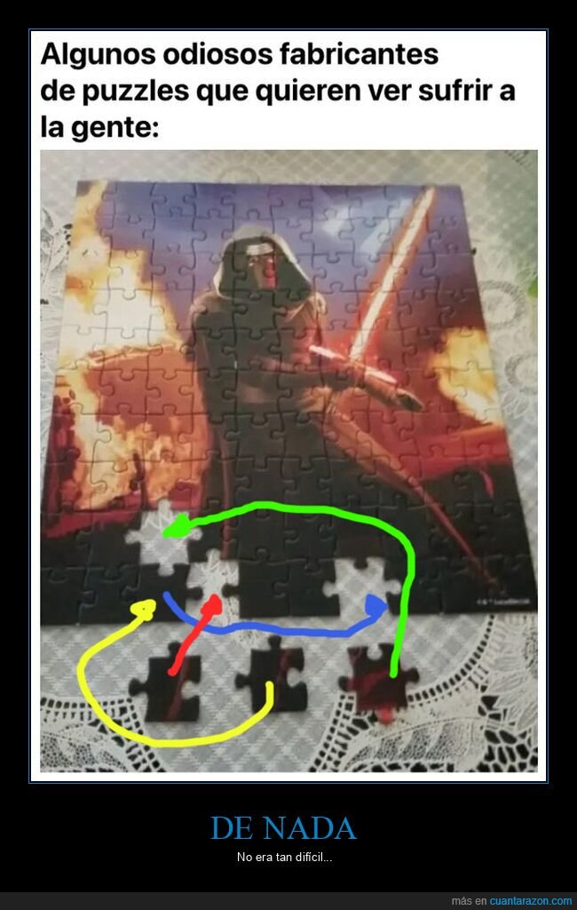 puzles,corrección,inútil