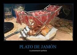 Enlace a Jamón en tendedero