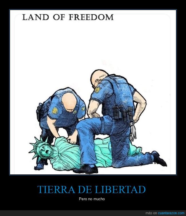 eeuu,estatua de la libertad,policía