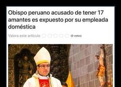 Enlace a El voto de castidad no va con él