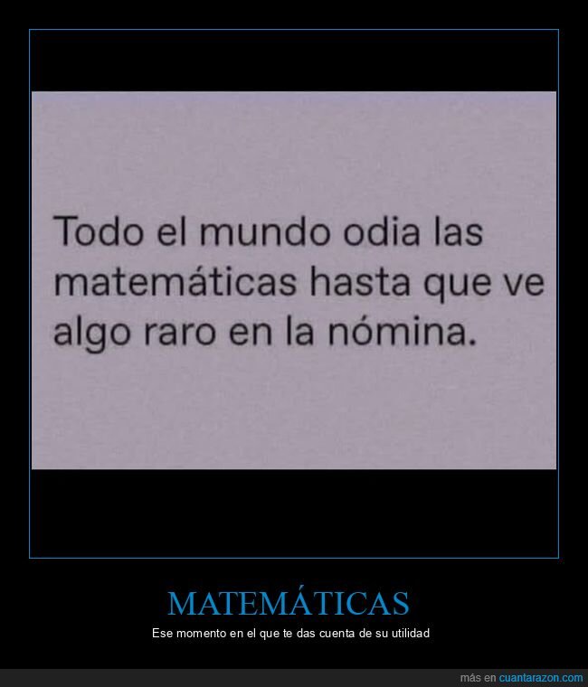 matemáticas,nómina