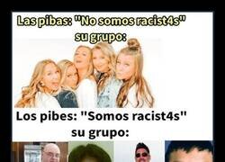 Enlace a El grupo de las pibas VS El grupo de los pibes