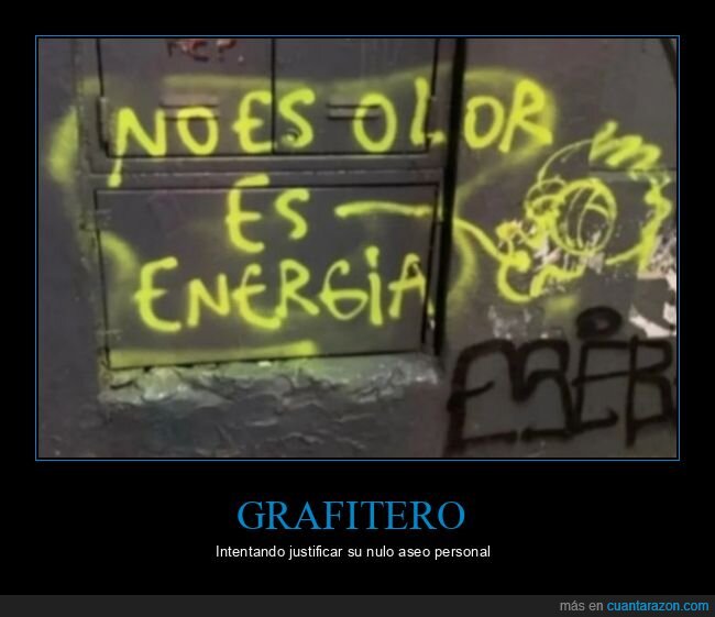 graffiti,olor,energía