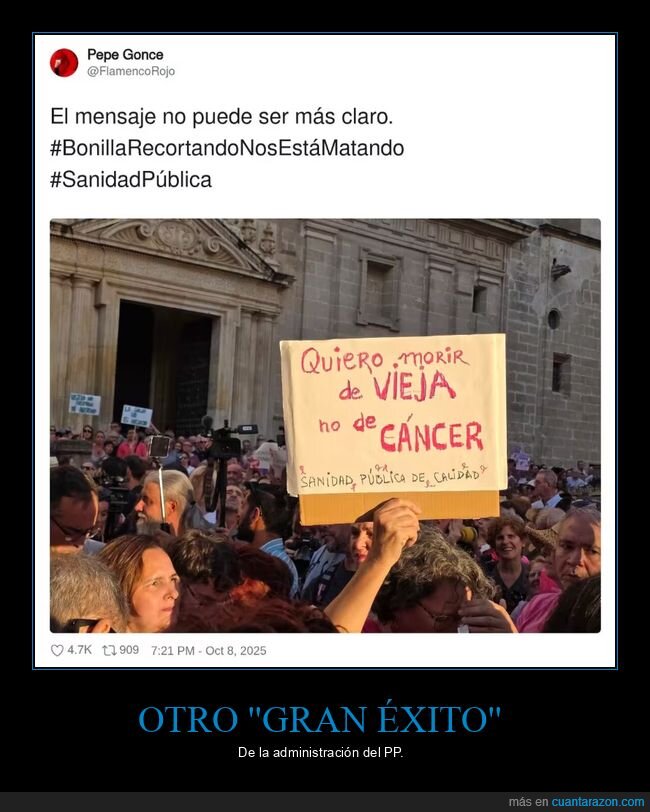 pp,cáncer,sanidad pública,bonilla