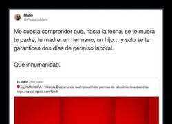Enlace a La escasa duración del permiso de fallecimiento