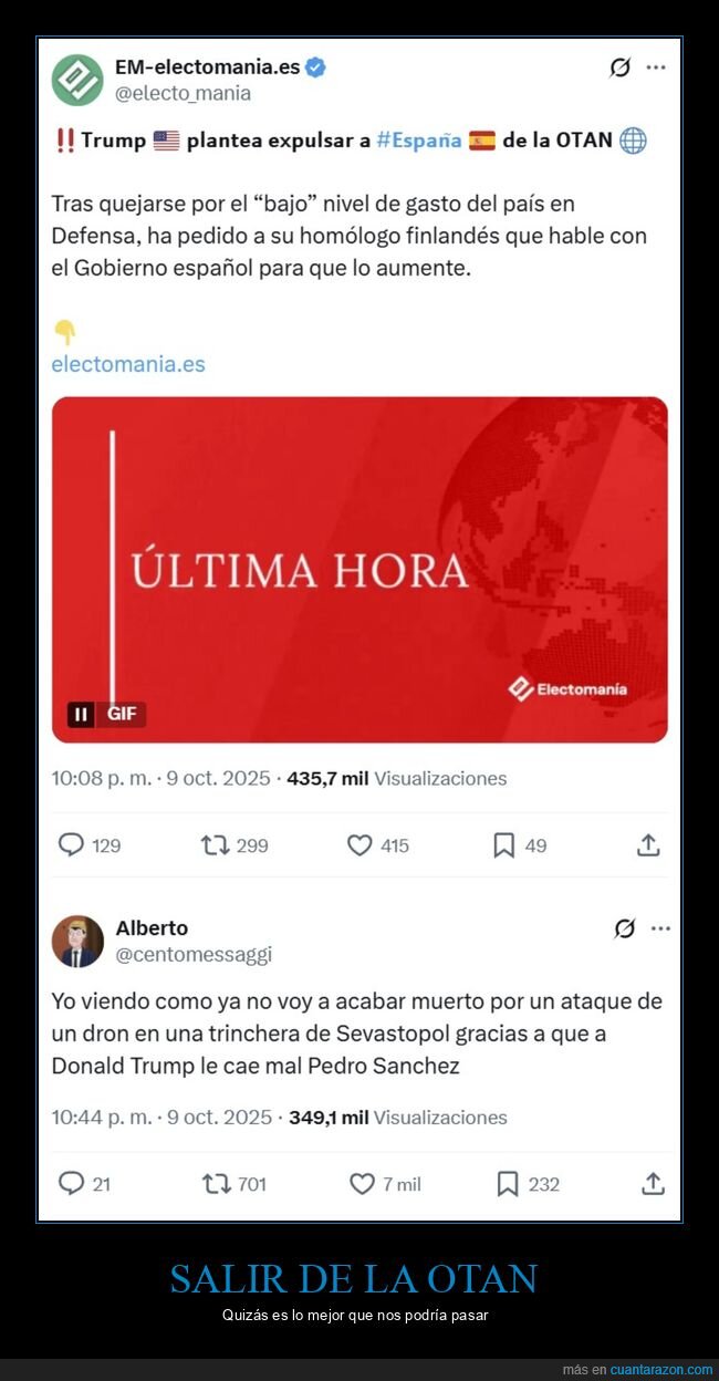 otan,españa,donald trump