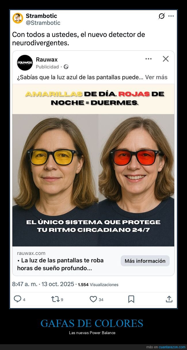 gafas,ritmo circadiano