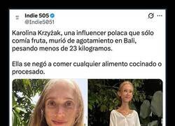 Enlace a Una dieta que no era tan sana como ella creía