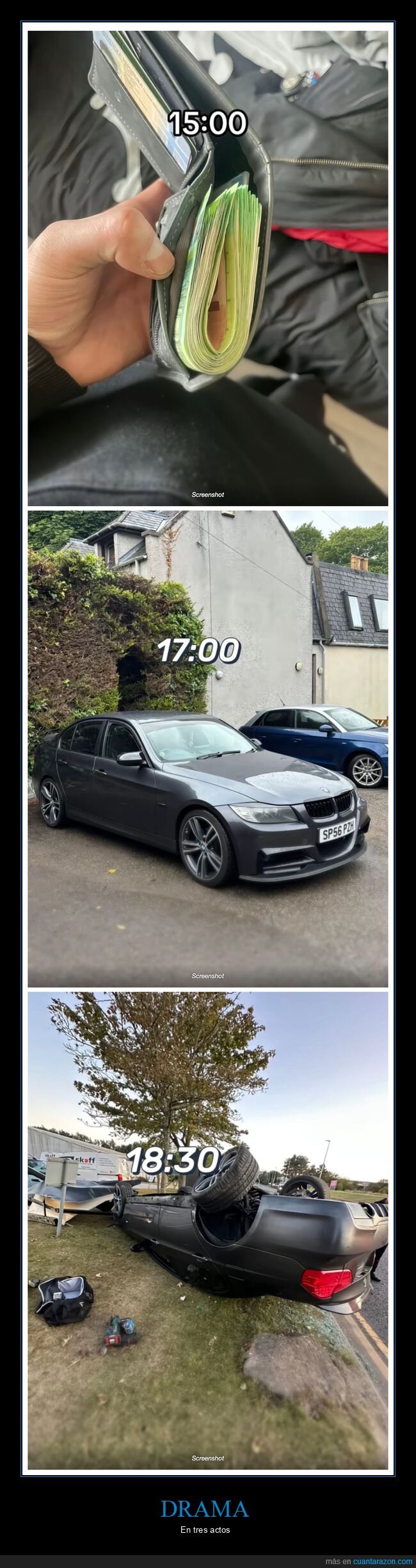 coches,dinero,fails,volcado