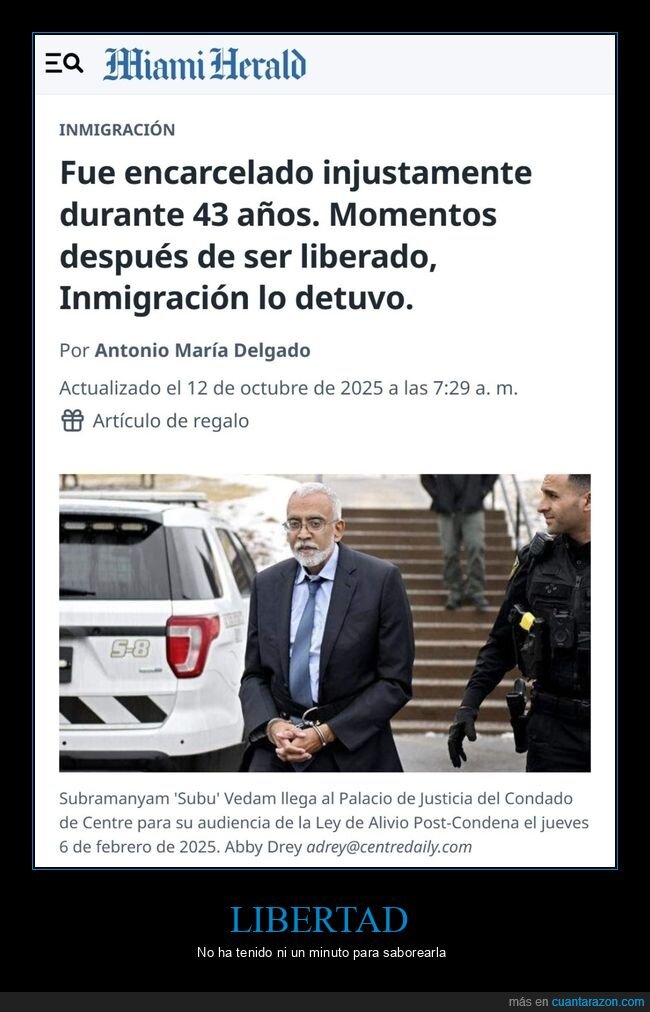 encarcelado,liberado,detenido,inmigración