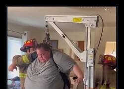 Enlace a Su peso se le fue de las manos